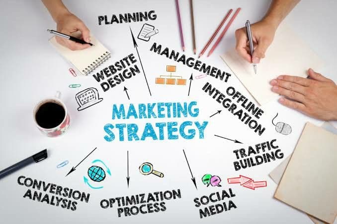 Materi kursus digital marketing dengan dashboard analytics